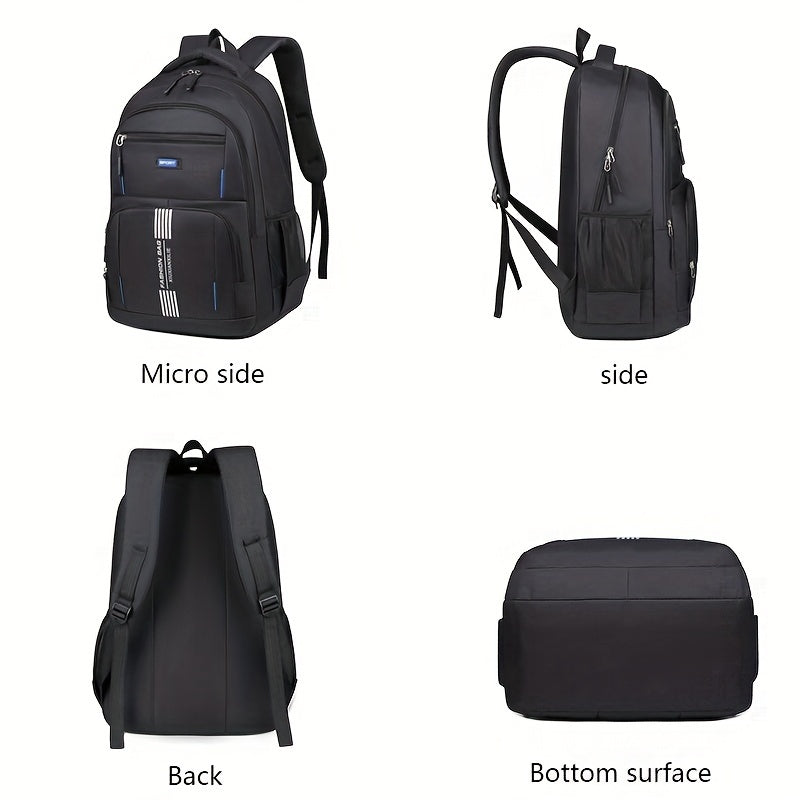 Timeless men's leather backpack, durable & stylish for work, travel, and everyday carry.