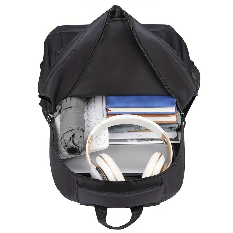 Durable men's leather travel backpack, built for everyday work & commute.