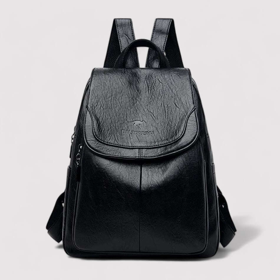 Secure ladies anti-theft backpack, ideal for daily use, travel, and keeping valuables safe.