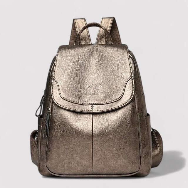 Chic women's anti-theft backpack, perfect for daily use, keeping belongings safe & secure.