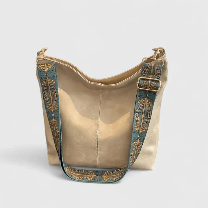 Stylish women's crossbody shoulder bag in a vibrant summer color, perfect for casual everyday use.