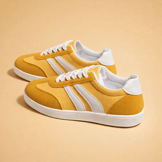 Durable women's lace-up sneakers, perfect for an active lifestyle & comfortable everyday wear.