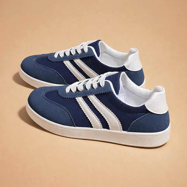 Women's stylish lace-up sneakers, comfortable & versatile for everyday fashion and walking.