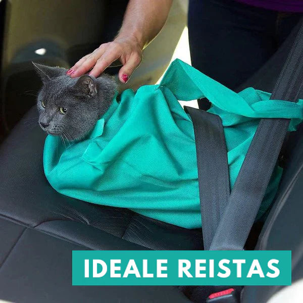 Convenient 2-pack cat carrier bags for easy pet transport. Ideal for vet visits, road trips, and comfort.