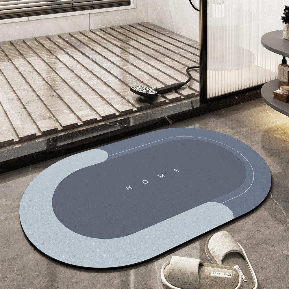 Ultra Absorbent Bath Mat, quick-dry, non-slip for bathroom floor protection & comfort.
