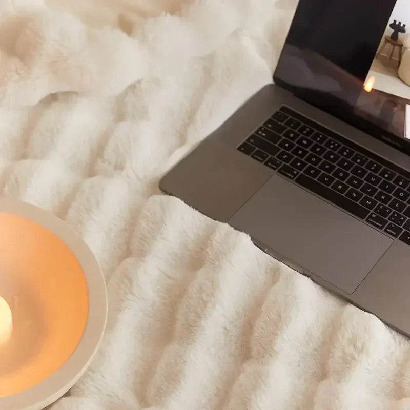 Elegant unisex throw blanket, ultra-soft for maximum coziness. Enhance your living space decor.
