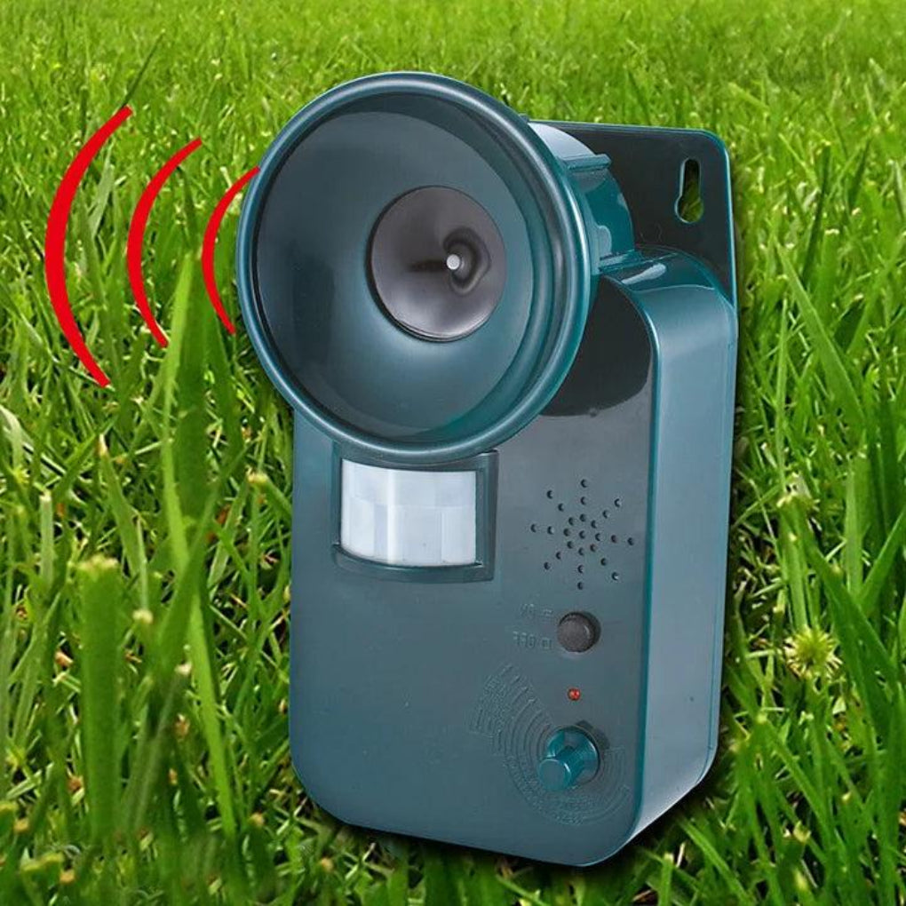 Ultrasonic animal repeller for yard and garden, eco-friendly pest control for rodents and snakes