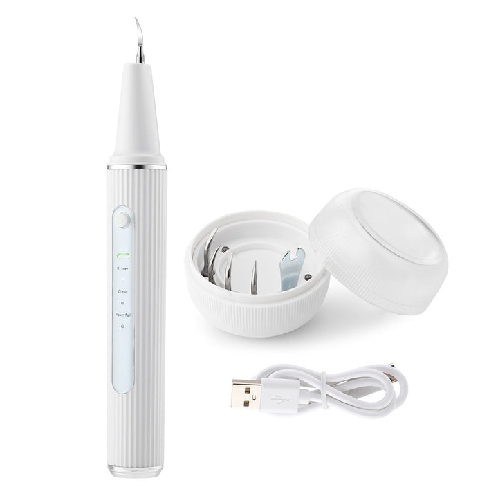 Advanced Ultrasound Dental Cleaner with camera for precise plaque & tartar removal, enhancing teeth whitening.