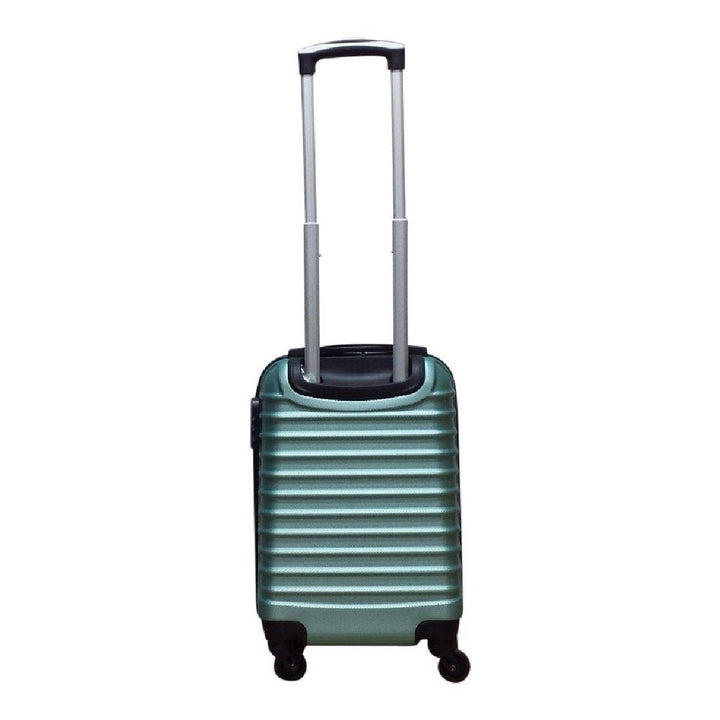 Modern unisex ABS hard-shell 2-piece luggage set. Durable wheeled suitcases for smart, efficient travel.