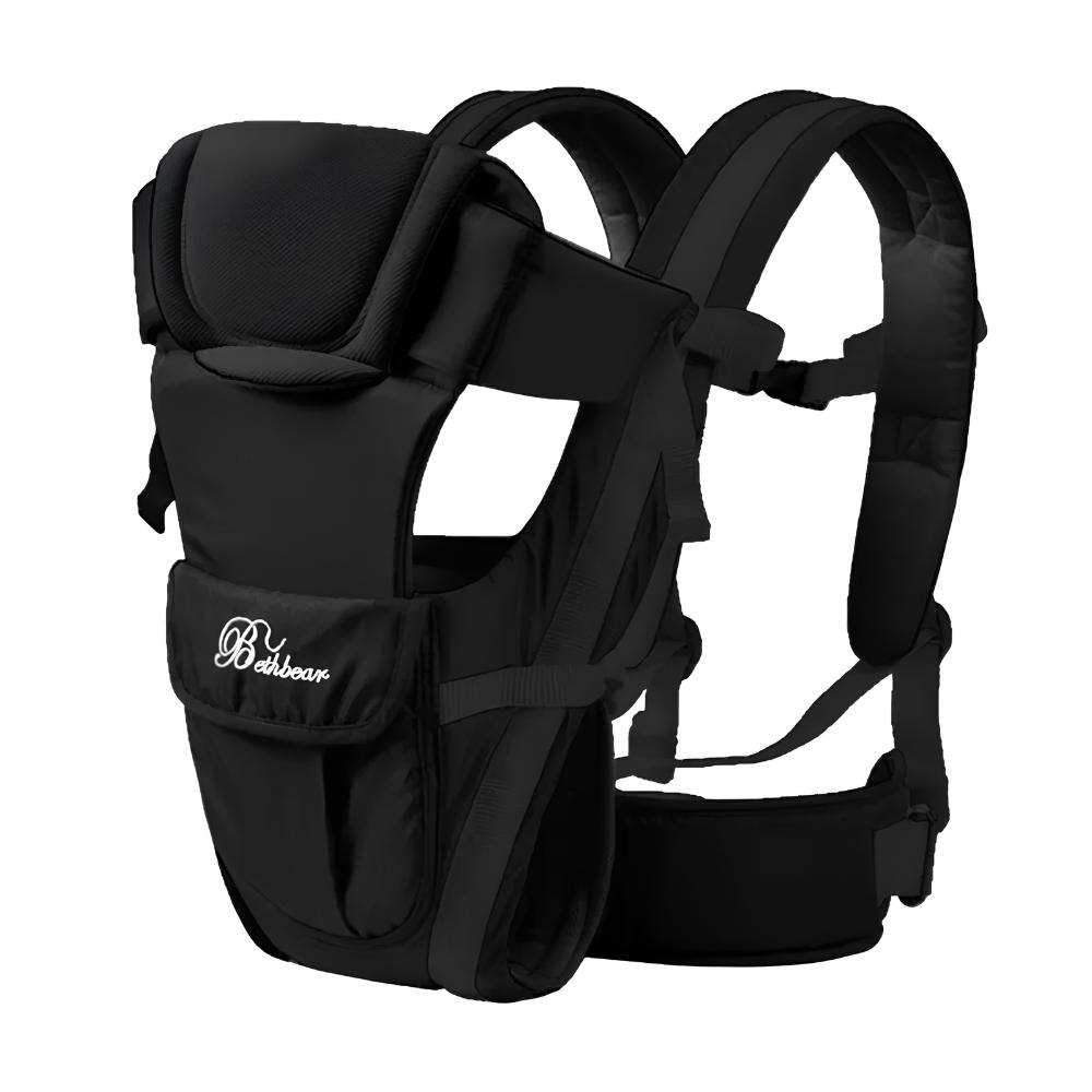Versatile 4-in-1 ergonomic baby carrier wrap for newborns, infants & toddlers. Breathable & hands-free parenting.