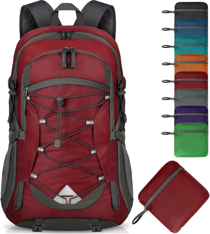 Unisex 40L waterproof hiking backpack, lightweight & packable for outdoor adventure.