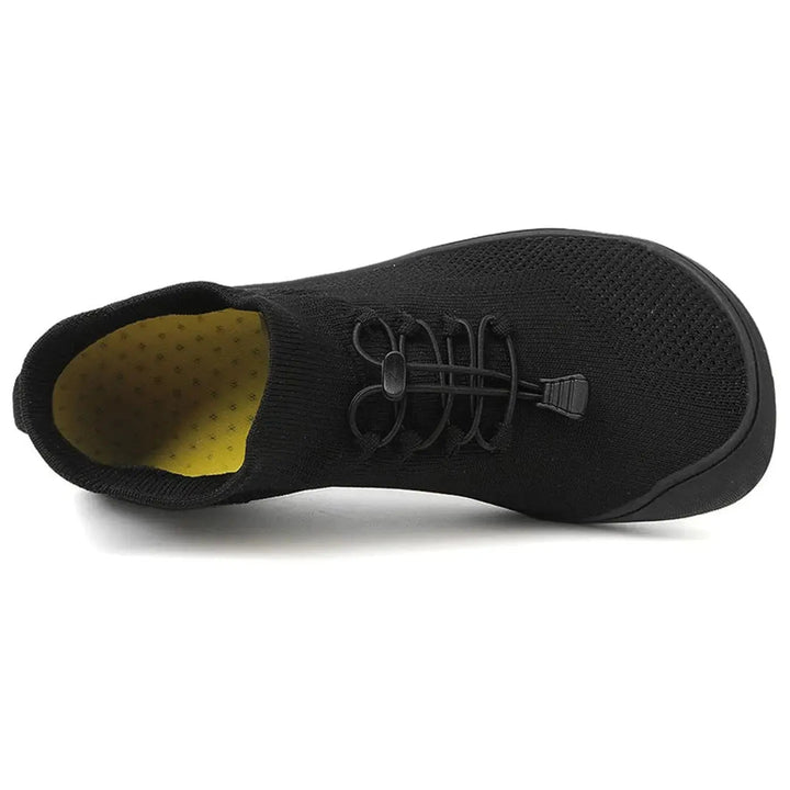 Lightweight barefoot shoes, great for active lifestyles, featuring a secure toggle lace.