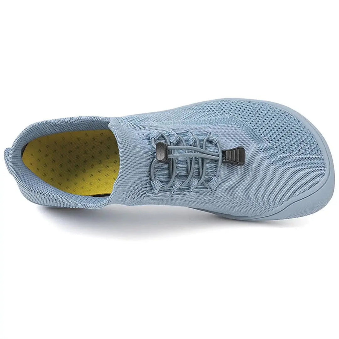 Slip-on barefoot shoes, unisex design, perfect for walking & active use, toggle laces.