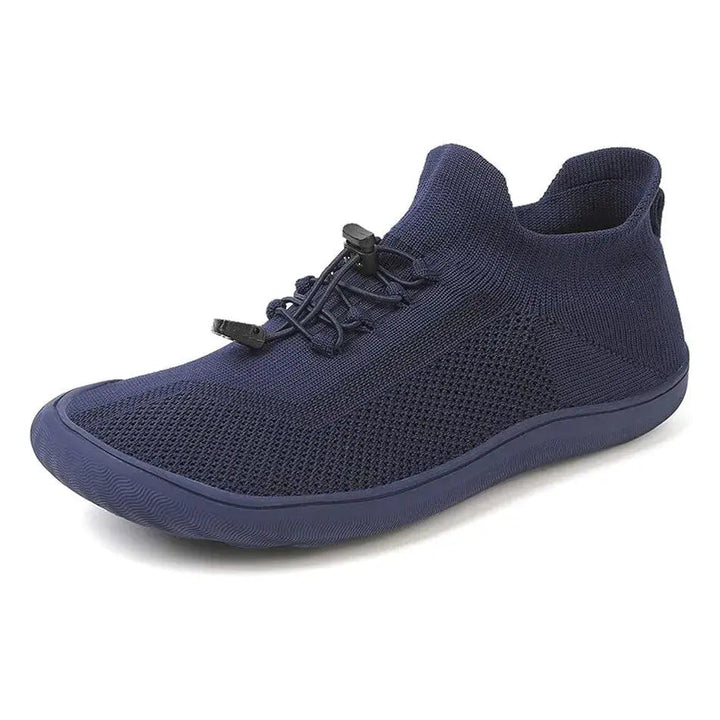 Unisex toggle lace barefoot shoes, lightweight & comfortable for walking & active wear.