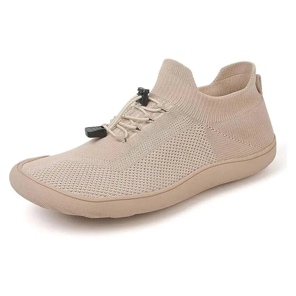 Lightweight active barefoot shoes, unisex, designed for everyday wear with toggle adjust.