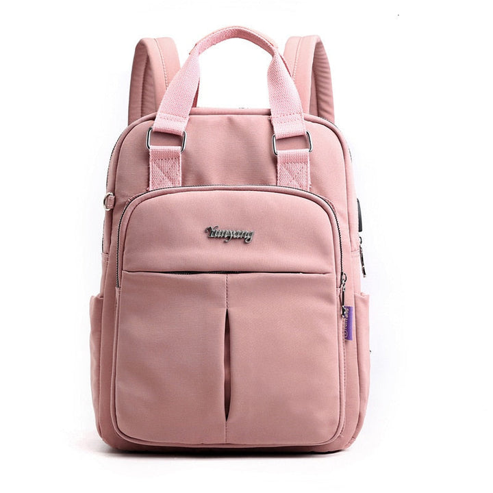 High-quality water-resistant anti-theft backpack. Durable material, USB port for reliable everyday carry.