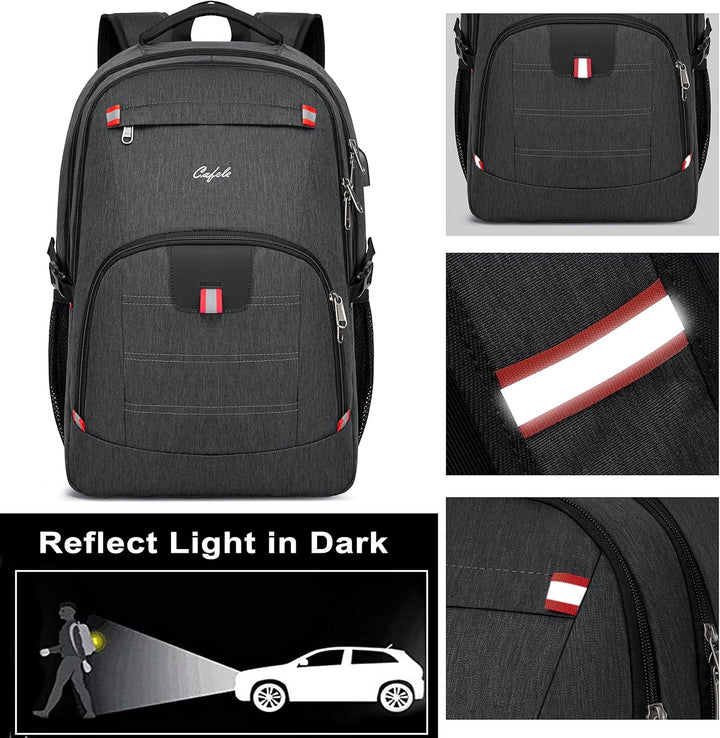 Multi-functional anti-theft travel bag, water-resistant, USB port for tech-savvy explorers.