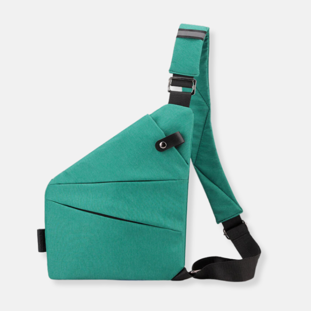 Security features highlighted on the Unisex Anti-Theft Urban Crossbody Travel Bag