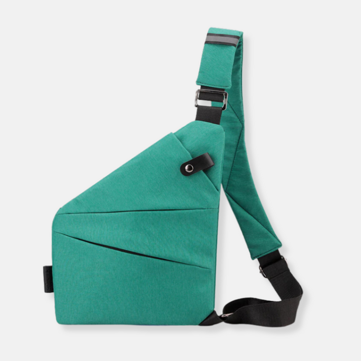 Security features highlighted on the Unisex Anti-Theft Urban Crossbody Travel Bag