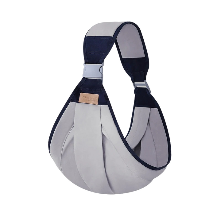 Adjustable baby wrap carrier for secure infant & toddler support. Unisex design, hands-free comfort.
