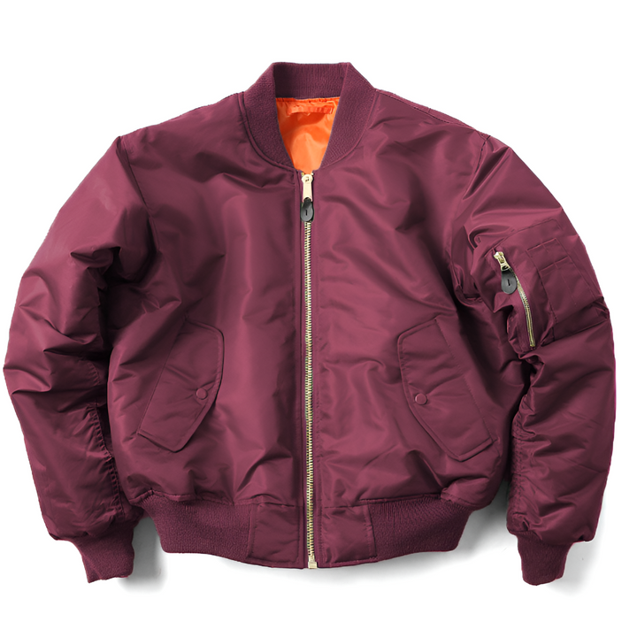 New lightweight polyester bomber jacket for unisex wear, a timeless piece for spring & fall fashion.