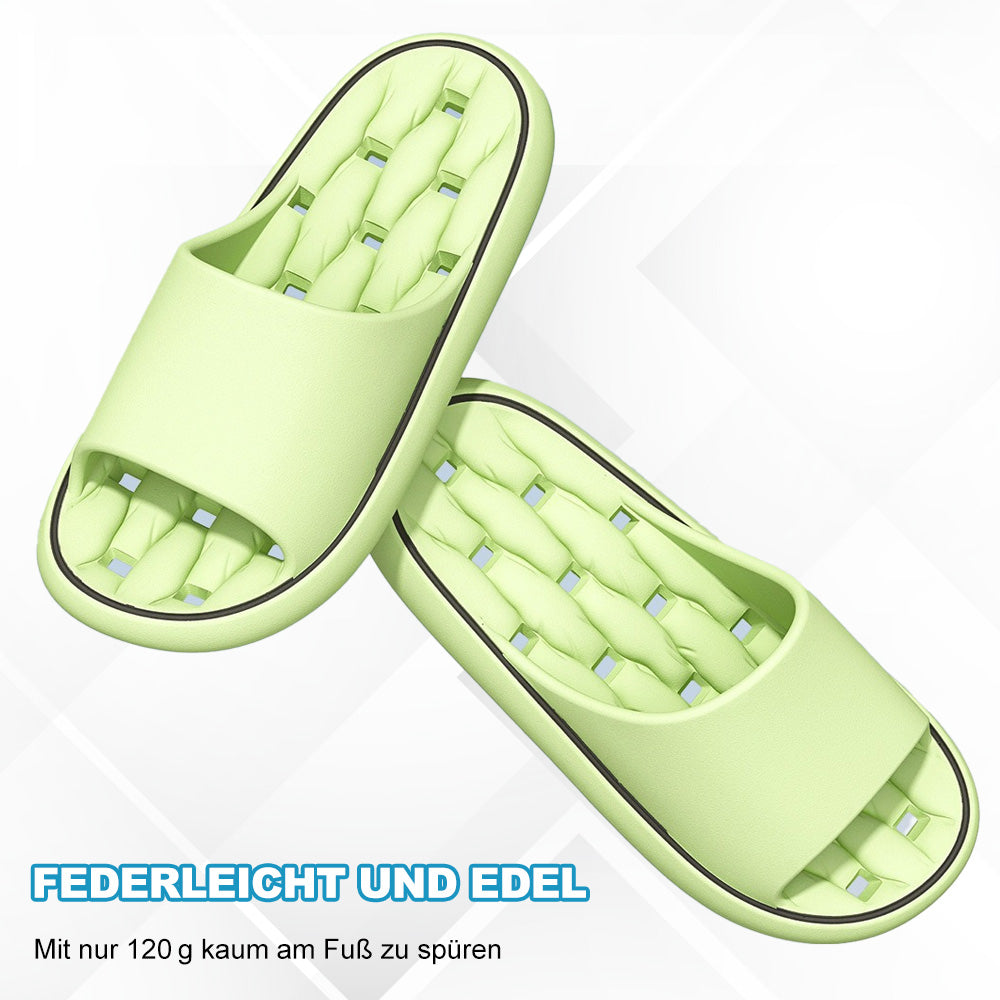 Unisex shower shoes: quick-dry, anti-slip & cloud-soft. Ergonomic comfort slides for indoor/outdoor wear.