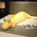 Long dragon body pillow, plush & soft for cozy comfort. Ideal as a sleep aid or unique gift for dragon enthusiasts.
