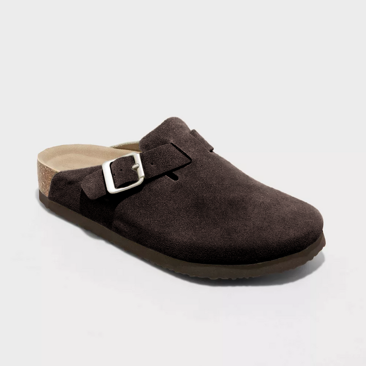 Lightweight slip-on slides with an ultra-soft cushioned footbed, perfect as house shoes or casual sandals.