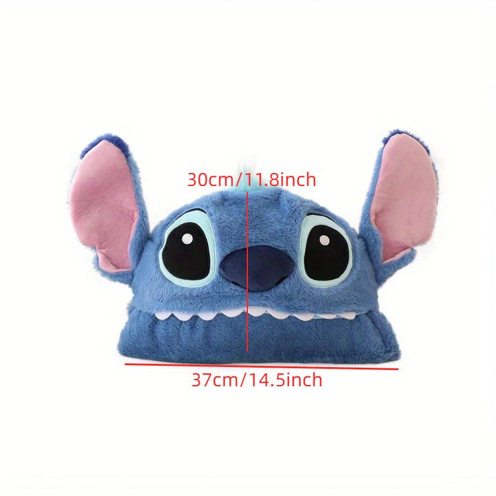 Cozy Stitch hoodie blanket for unforgettable movie nights. Stay warm & comfortable while watching your favorite films.