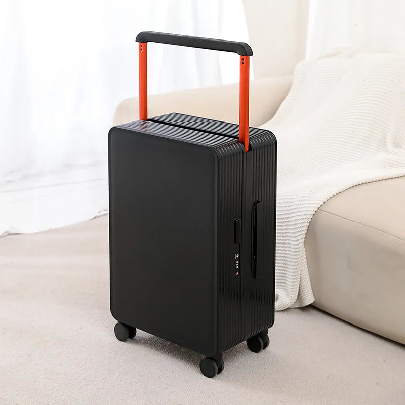 Dublin hardshell luggage: smooth spinner wheels for easy travel. Secure & durable for vacation or business.