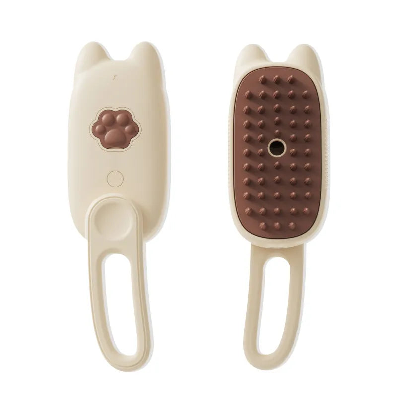 Modern electric scalp massager with ergonomic design & cat ears, ideal for personal care & wellness routines.