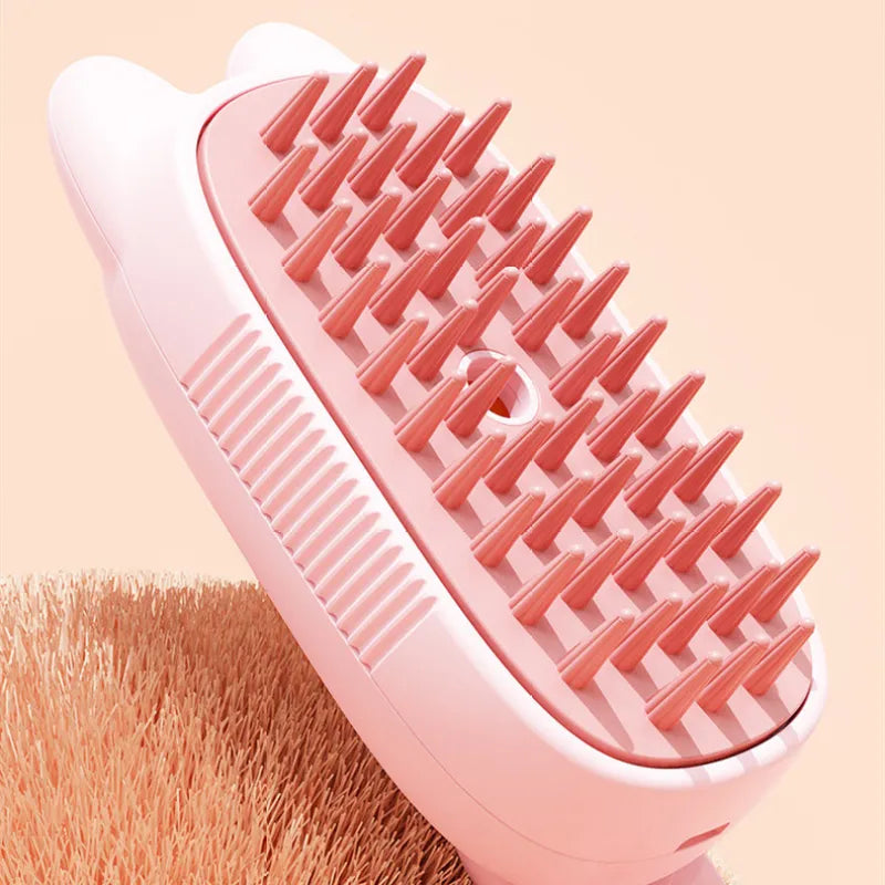Rechargeable electric cat ear scalp massager promoting healthy hair growth and deep relaxation. Unisex beauty tool.
