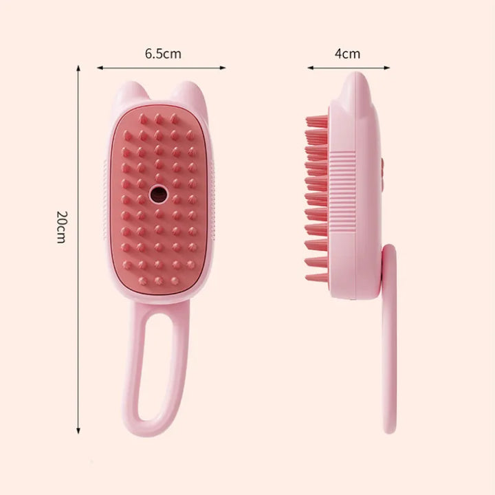 Unisex electric cat ear head massager in hand, ready for soothing scalp stimulation and stress relief hair care.