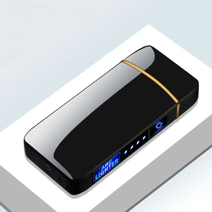 Unisex electric windproof plasma lighter, USB rechargeable for reliable, flame-free ignition.
