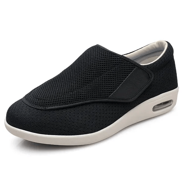 Unisex extra wide diabetic shoes with memory foam for ultimate comfort & pressure relief.