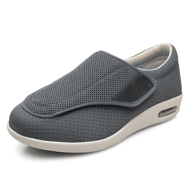 Extra wide diabetic shoes for sensitive feet, featuring memory foam insoles for superior comfort.