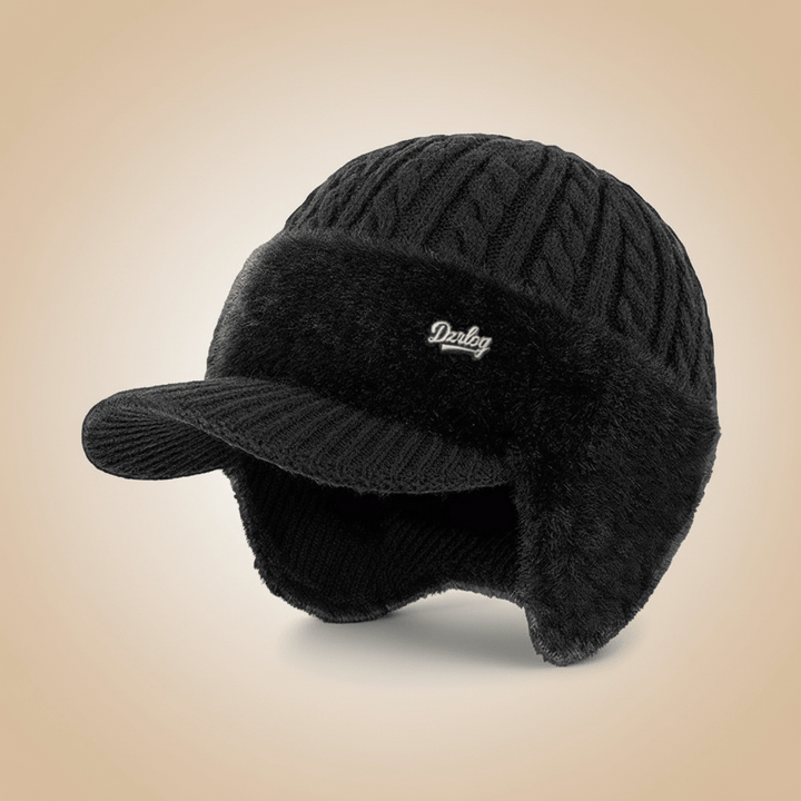 Thermal trapper hat, unisex design. Cozy ear flaps & faux fur lining for ultimate cold weather protection.