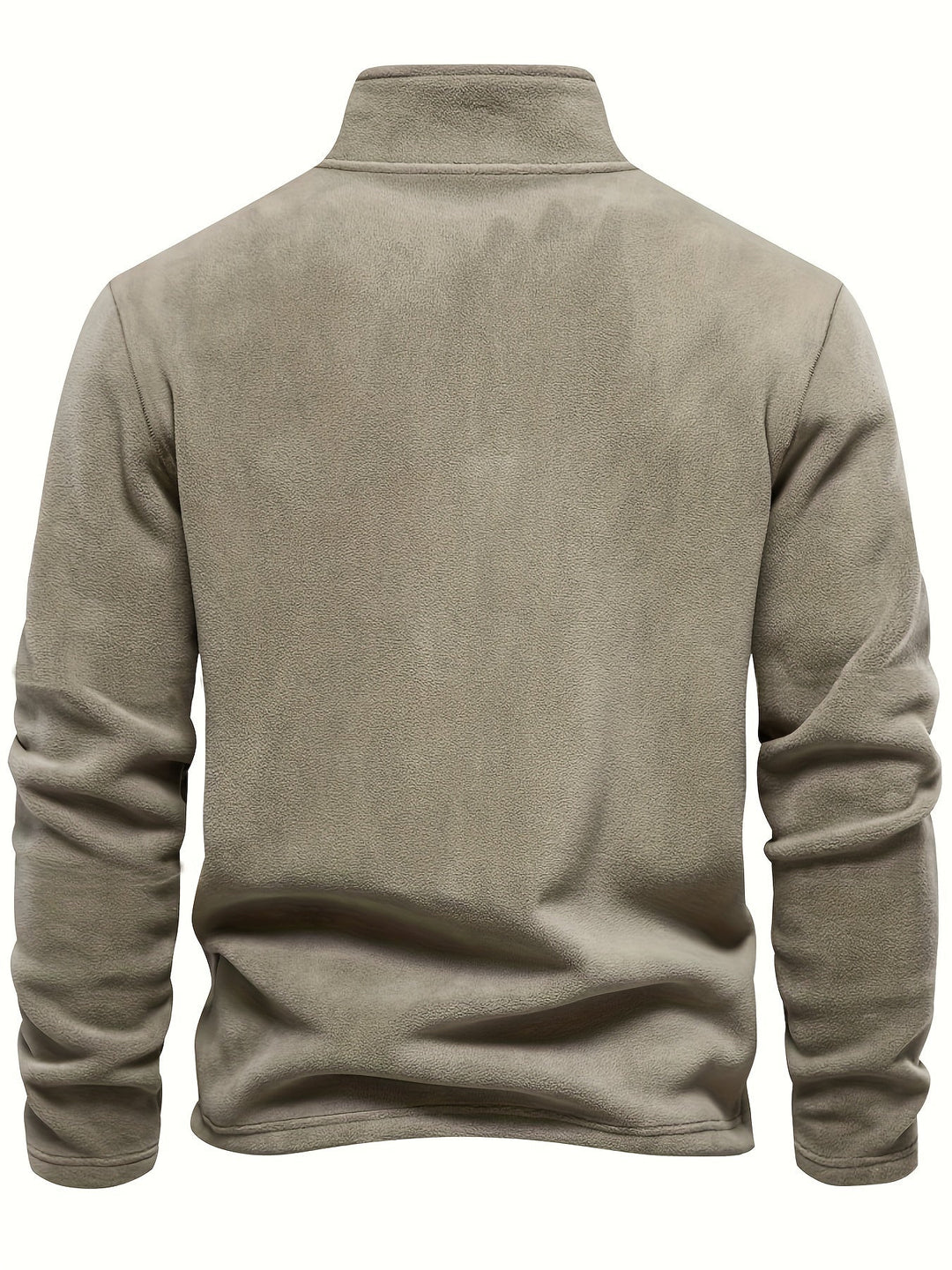 Casual unisex half-zip pullover, a cozy and warm layering staple for everyday wear in cooler temperatures.