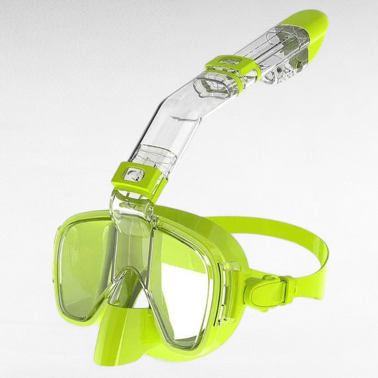 Unisex full face snorkel mask, ideal travel gear with 180° view for all watersports.