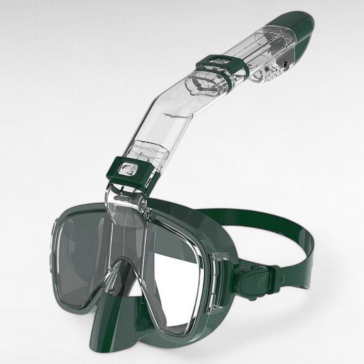 Easy pack foldable snorkel mask, great for beach accessories & underwater exploration.