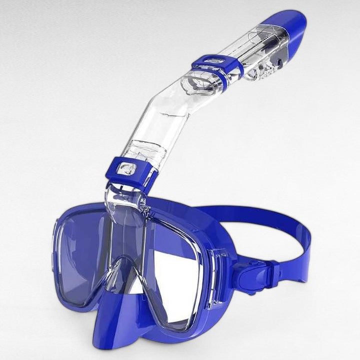Watersports ready: unisex foldable snorkel mask for an amazing 180° view & comfort.