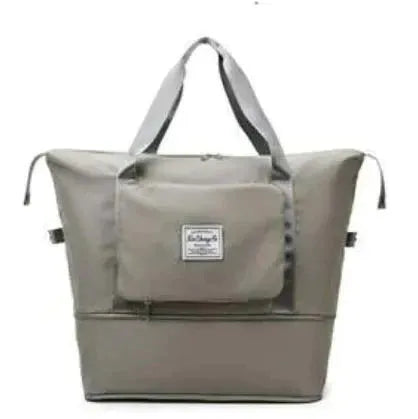 Ultra-lightweight folding travel duffle bag, made from durable material, great for any traveler.