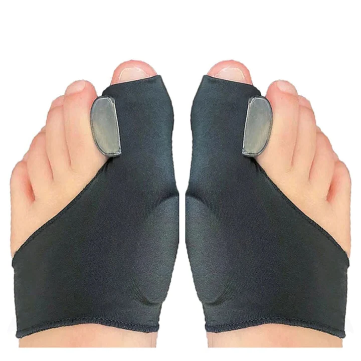 Comfortable unisex gel bunion support for everyday toe alignment & lasting foot pain relief.