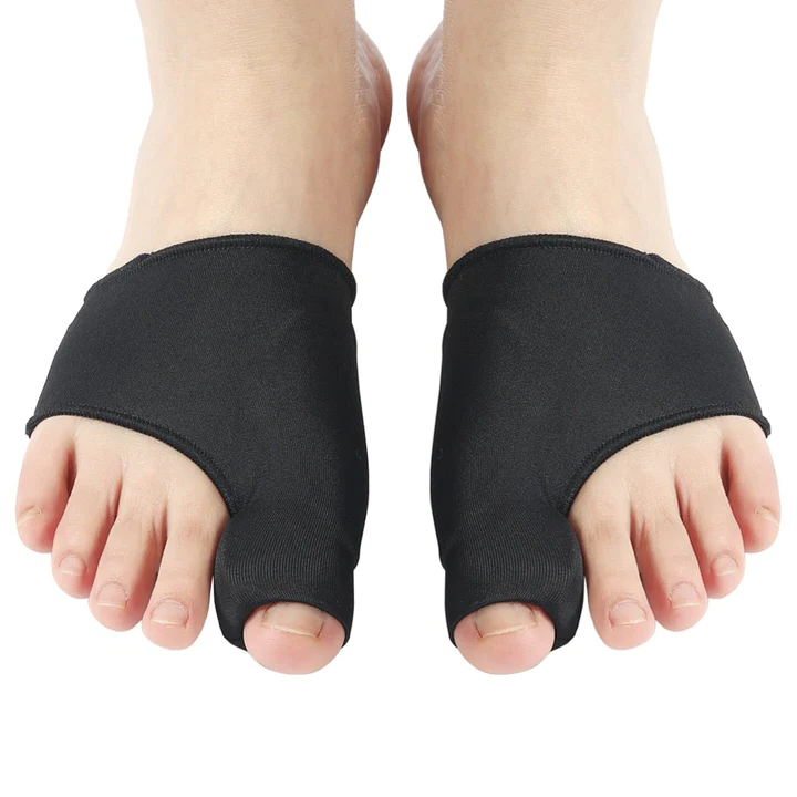 Unisex gel toe separator & bunion corrector for hallux valgus alignment and foot comfort.
