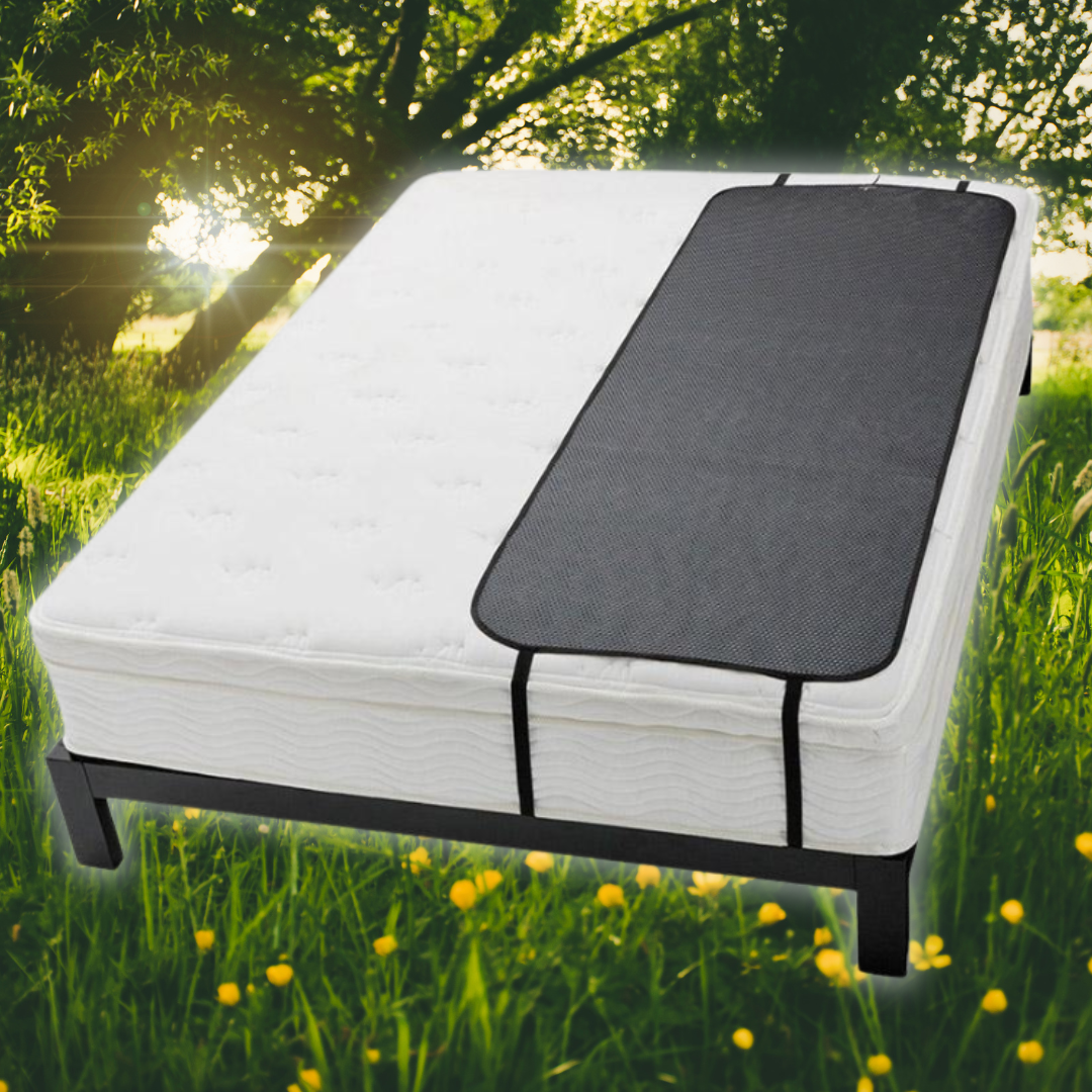 Unisex grounding sleep mat for deep rest, natural wellness, and earthing benefits.