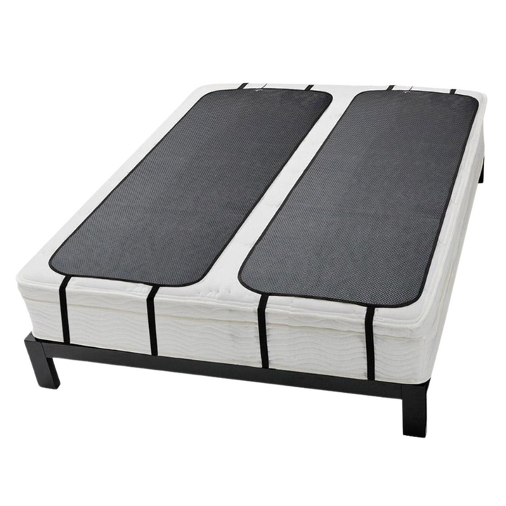 Comfortable unisex grounding sleep mat designed for earthing, deep rest, and natural wellness.