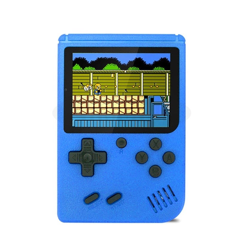 Retro gaming console, unisex design, packed with 400 classic games. Experience video game nostalgia on the go.