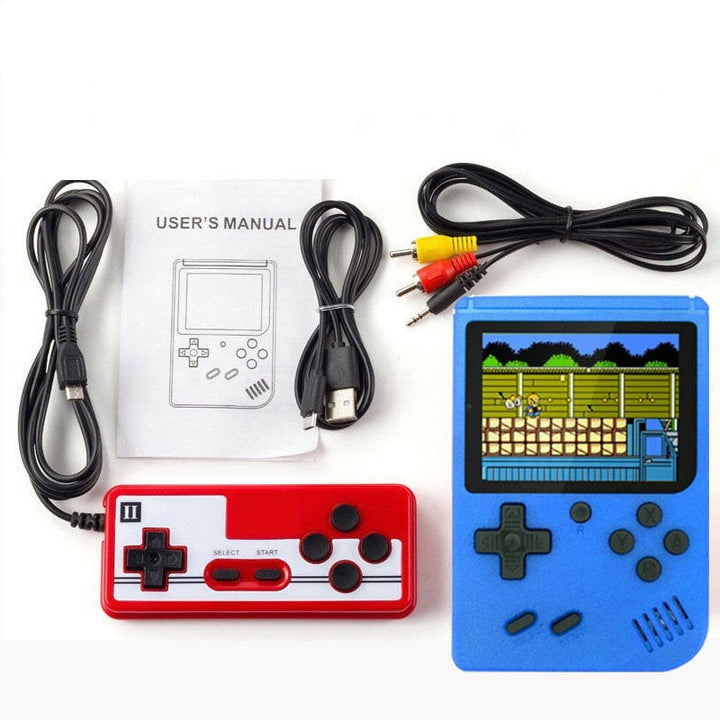Unisex portable mini console for retro gaming. Features 400 classic video games for ultimate nostalgic entertainment.