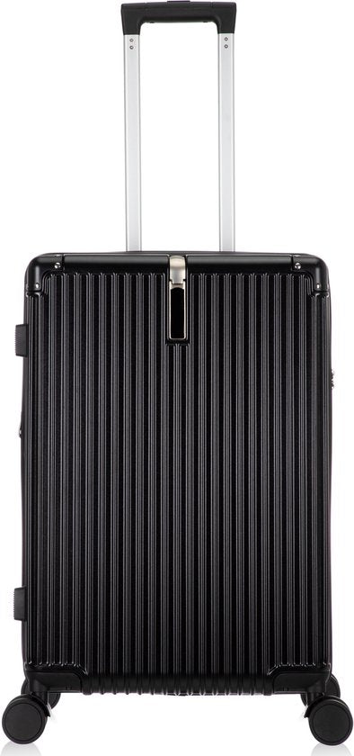 Premium hard case travel suitcase for men and women, with all essential smart features.