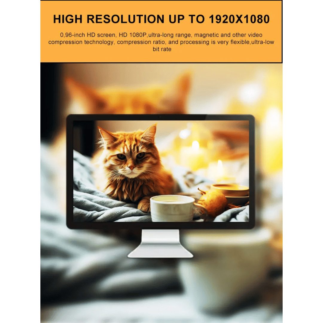 Adventure-ready HD pet camera for dogs & cats, wearable on any collar for exciting outdoor footage.